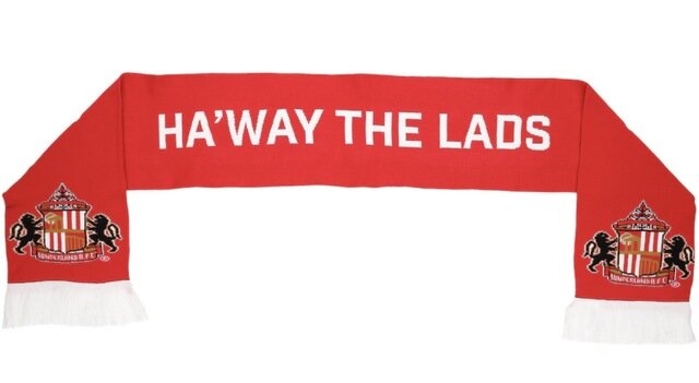 Sunderland Ha'Way The Lads Scarf - Red - Unisex