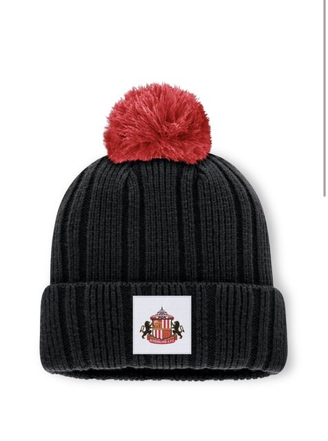 Sunderland Runway Cuff Pom Beanie - Black - Unisex