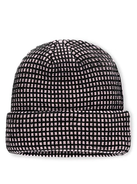 Sunderland Scheme Waffle Cuffed Beanie - Lilac - Unisex Thumbnail
