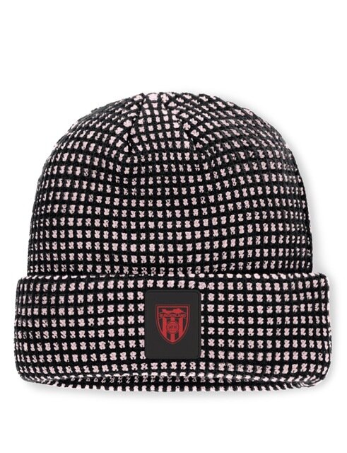 Sunderland Scheme Waffle Cuffed Beanie - Lilac - Unisex