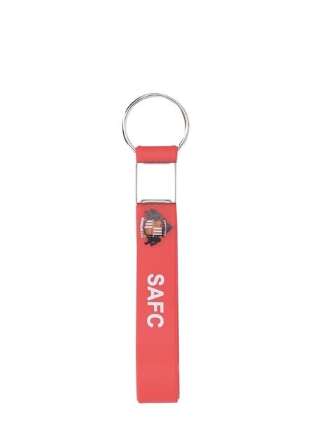 Sunderland Silicone Strap Keyring-One Size