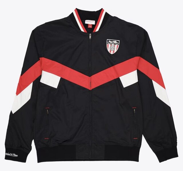 Sunderland x Mitchell & Ness Pop Track Jacket - Black - Mens