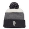 Sunderland Set Cuff Pom Beanie - Dark Grey - Unisex Thumbnail